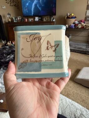 Bible Verse Toothbrush Holder